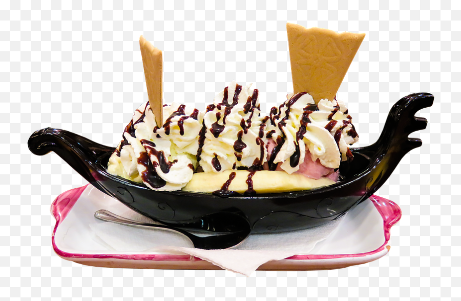 Eat Ice Cream Gondola - Ice Cream Emoji,Ice Cream Sundae Emoji