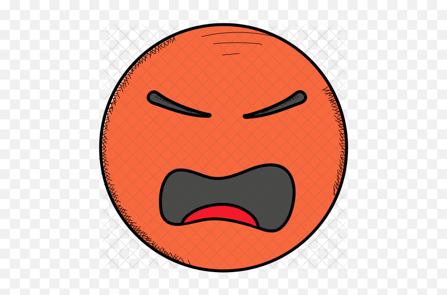 Angry Emoji Icon - Smileys Die Sich Bewegen,Pouting Emoji