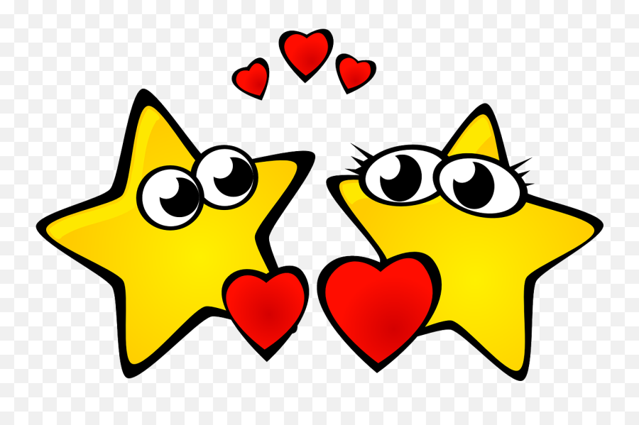 Love In Love Amorous Erotic Fond - Star Love Clipart Emoji,Celebration Emoji