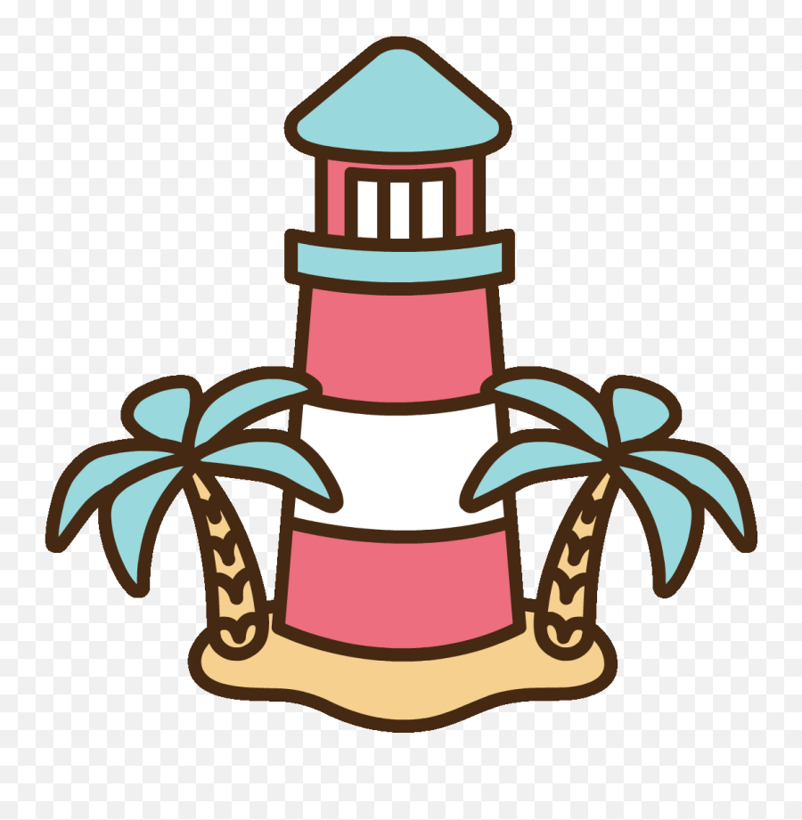 Palm Tree Water Sticker Pusheen For Ios - Kawaii Gif Palmtree Emoji,Palm Tree Drink Emoji