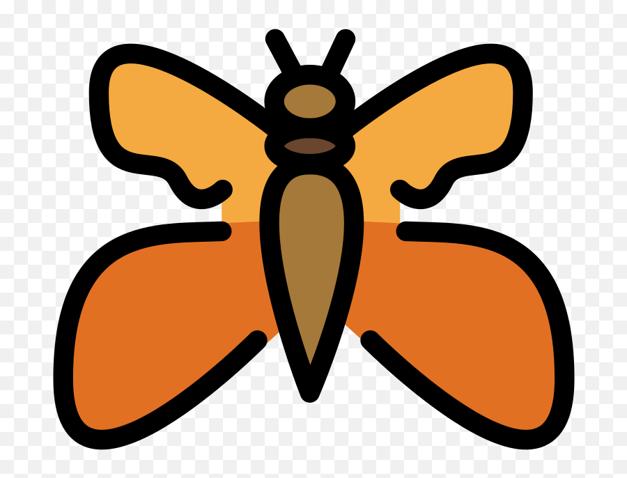 Openmoji - Clip Art Emoji,Butterfly Emoji