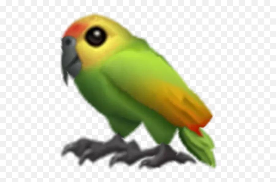 108 From Collection Up Emoji - Budgie,Parakeet Emoji