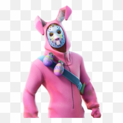 Epic Rabbit Raider Outfit Fortnite - Fortnite Rabbit Raider Png Emoji,Pink Emoji Outfit