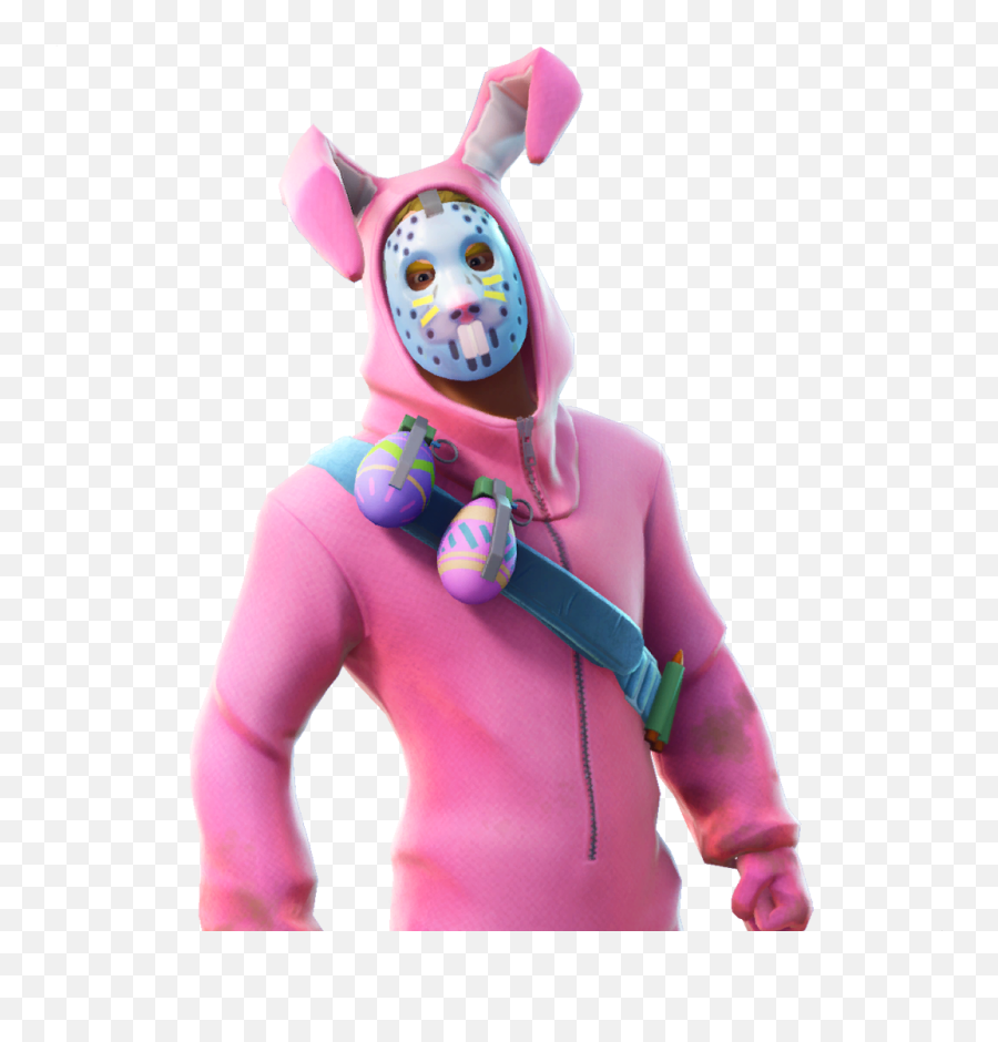 Epic Rabbit Raider Outfit Fortnite - Fortnite Rabbit Raider Png Emoji,Pink Emoji Outfit
