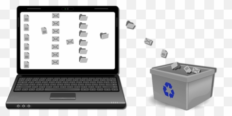 Computer To Remove Files - Clean Up Your Desktop Emoji