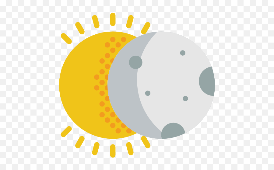 Sun And Moon Icon At Getdrawings Free Download - Sun And Moon Icons Emoji,Eclipse Emoji