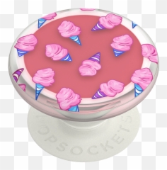 Popgrip Lips Cotton Candy - Popgrip Lips Emoji,Cotton Candy Emoji