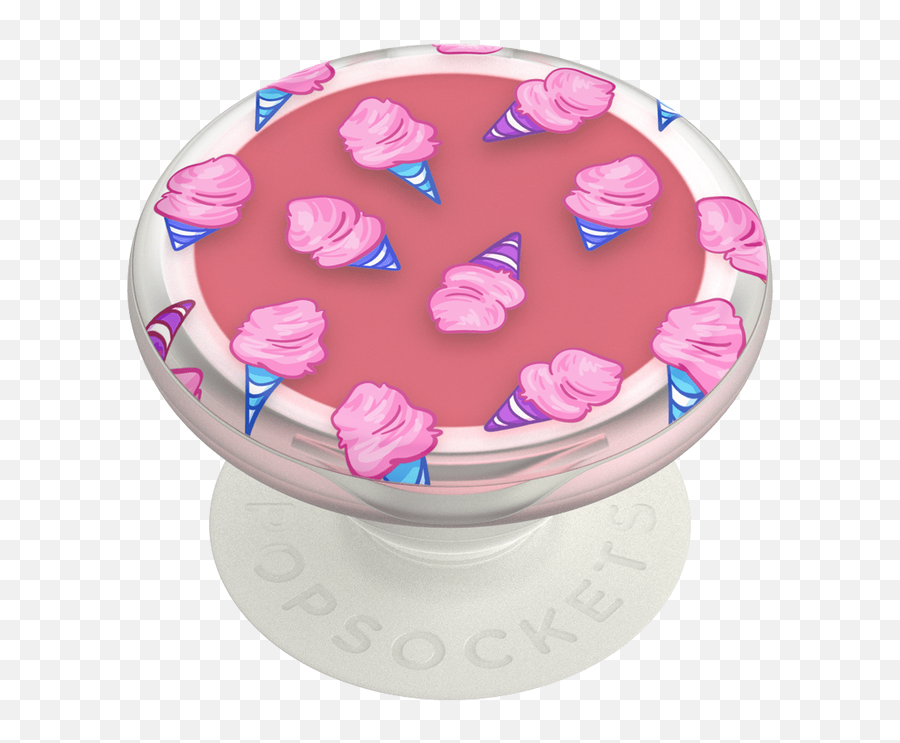 Popgrip Lips Cotton Candy - Popgrip Lips Emoji,Cotton Candy Emoji