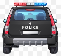 Police Car Clipart Png - Back Of Police Car Clipart Emoji,Police Car Emoji