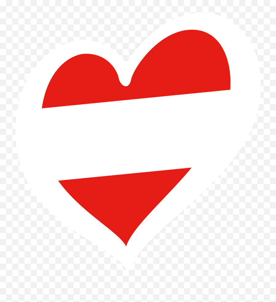 Open - Eurovision Heart White Clipart Full Size Clipart London Underground Emoji,Austria Flag Emoji