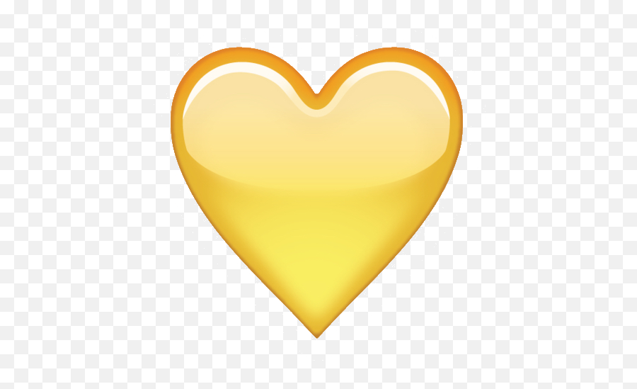 Image About Heart In - Mini Yellow Heart Emojis,Heart Emoji Edits