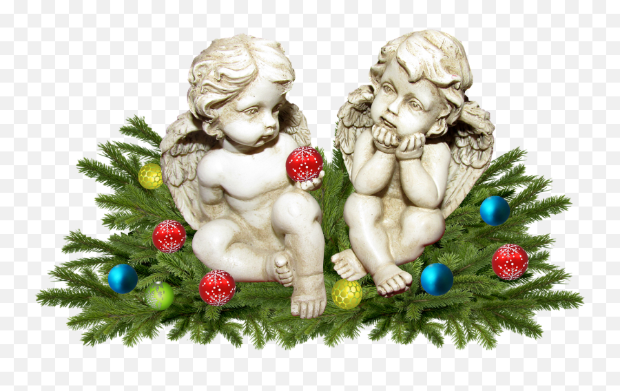 Christmas Decoration Angels Festive Free Pictures - Christmas Ornament Emoji,Emoji Christmas Ornaments