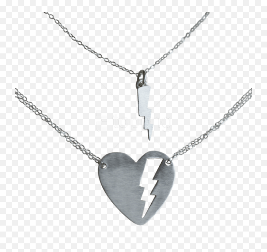 Free Png Heart Necklace Png Images Transparent - Lightning Portable Network Graphics Emoji,Gold Chain Emoji