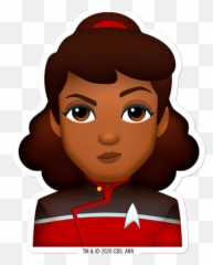 Lower Decks Mariner Emoji - Cartoon
