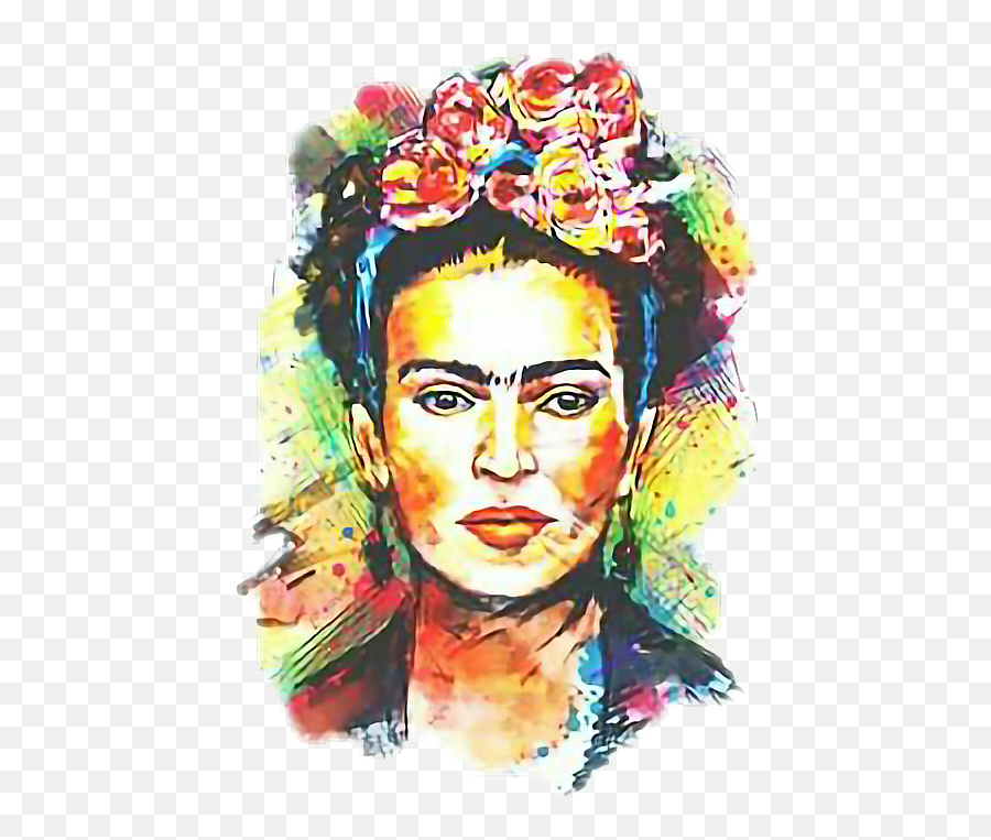 Painting Clipart Portrait Painting Portrait Transparent - Art Frida Kahlo For Kids Emoji,Emoji Paintings