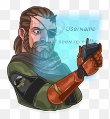 Hideo Kojima WhatsApp Stickers - Cloud Fictional Character Emoji