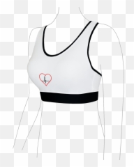 Clip Art Transparent Bra Clipart Right - Active Tank Emoji,Bra Emoji