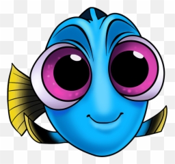 How To Draw Baby Dory From Finding Dory - Draw Baby Dory Step By Step Emoji,Dory Emoji