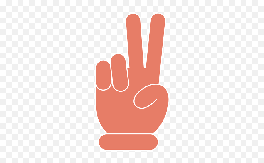 Finger Peace Transparent Png Clipart - Finger Emoji,Rest In Peace Emoji