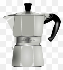 Coffee Maker Vector Graphics - Emoji