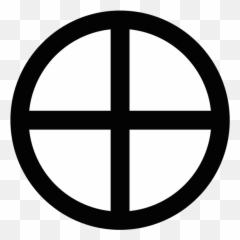 Earth Symbol A - Greek For Sadness Emoji