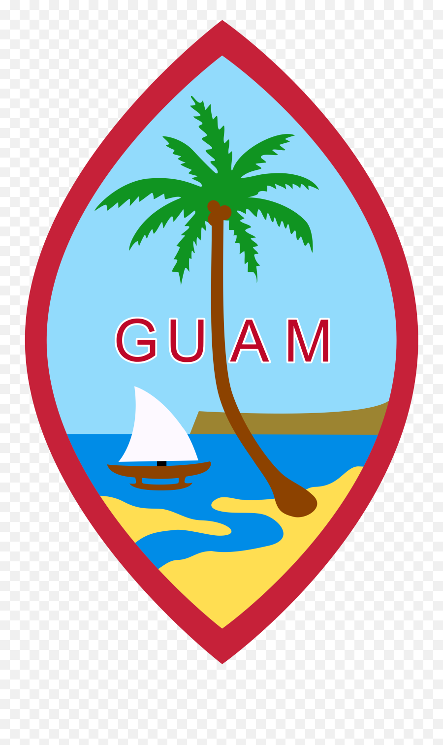 108 Guam Vector Images At Vectorified - Guam Flag Emoji,Guam Flag Emoji