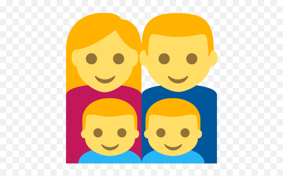 Family Emoji For - Family Emoji Two Sons,Boy Emoji Png