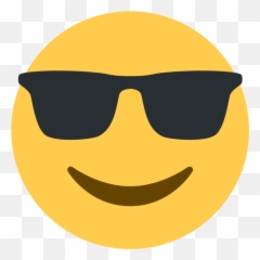 Twemoji 1f60e - Emojis De Twitter Png,Emoji