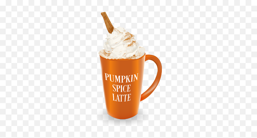 Latte Coffee Cream Transparent Png - Pumpkin Spice Latte Png Emoji,Latte Emoji