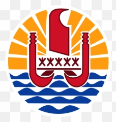France French Item Transparent - Polynesia Coat Of Arms Emoji