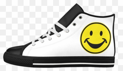Yellow Smiley For Happy People Aquila - Smiley Emoji,Emoji Shoe Laces