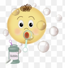Soap - Blowing Bubbles Emoji