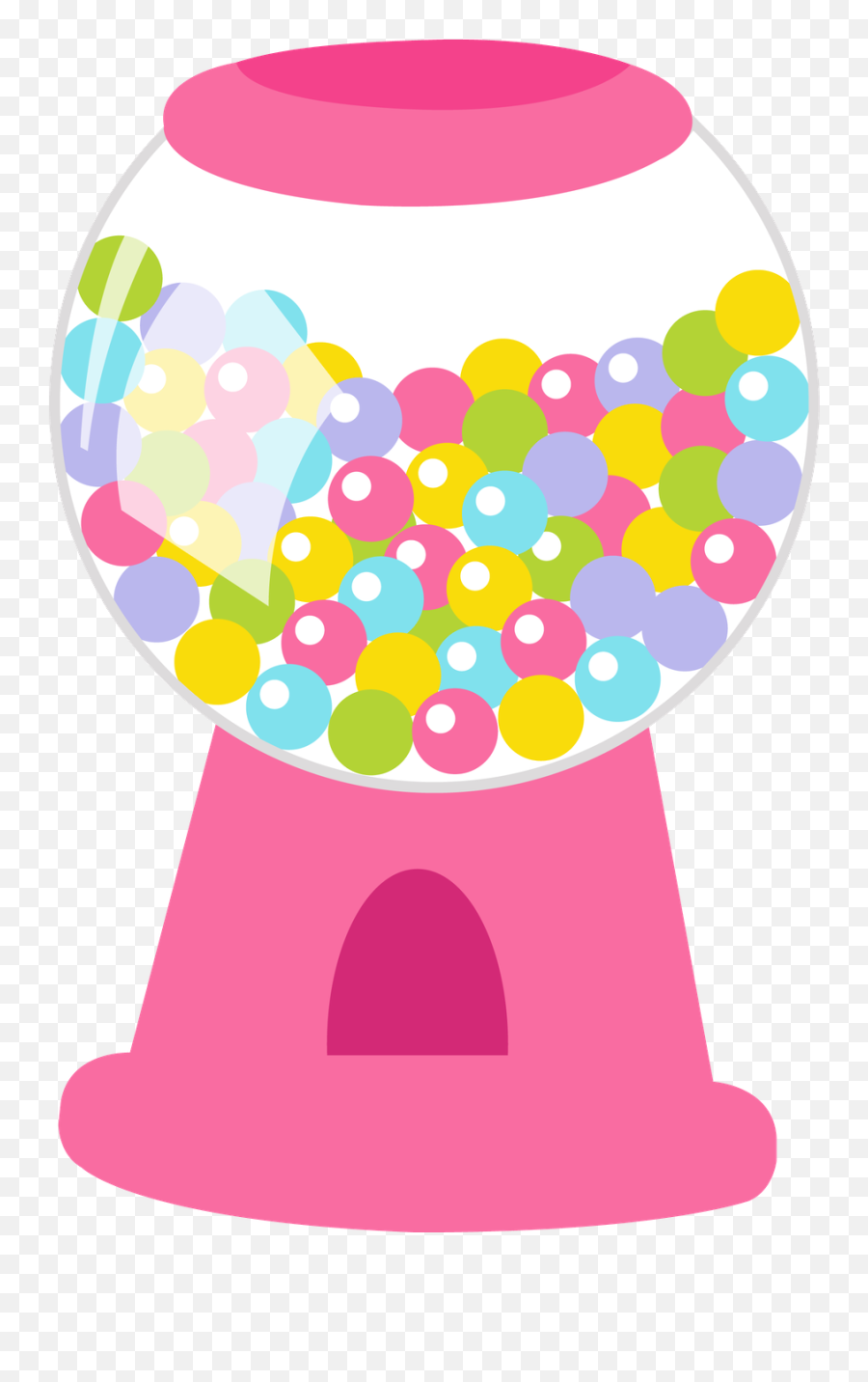 Candyland Candy Clipart - Candyland Clipart Emoji,Gumball Machine Emoji