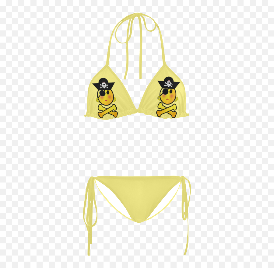 Pirate Emoticon - Golden Retriever Bikini Emoji,Swim Emoji