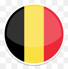 Belgium Icon - Belgium Flag Round Transparent Emoji,Belgian Flag Emoji