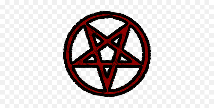 Goth Satan Occult Pentagram - Pentagram Png Emoji,Pentagram Emoji