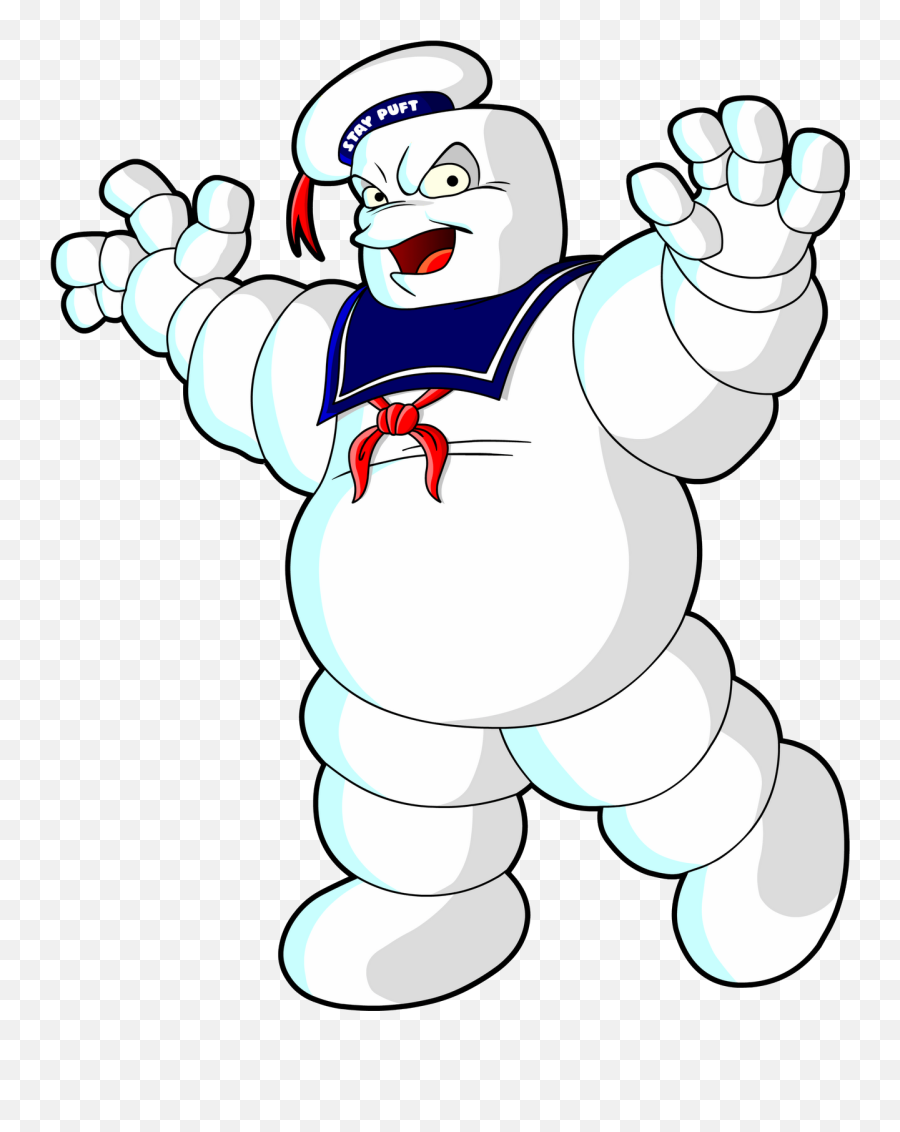 Ghostbusters Marshmallow Man Clipart - Ghostbusters Marshmallow Man Png Emoji,Ghostbusters Emoji