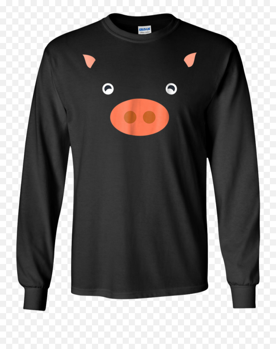 Cute Pig Animal Costume Funny Halloween T - Shirt Long Sleeve Gucci Shirt Men Emoji,Dwarf Emoji