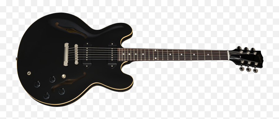 Are Gibson Custom Shop P90 Is Different Than The Regular P90 - Gibson Les Paul Custom Emoji,Electric Guitar Emoji