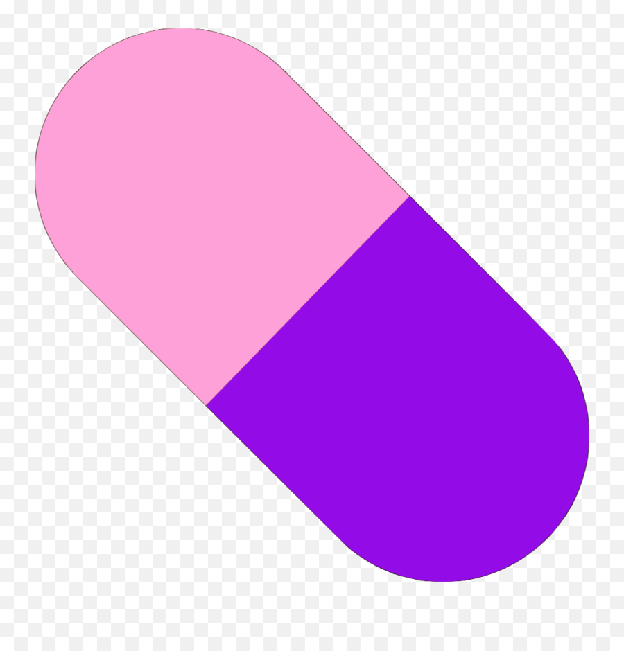 Pinkpurplepill - Discord Emoji Skateboard Deck,Pill Emoji Transparent
