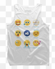 Humans Collective - Calcifer Emoji,Emoji Tank Tops