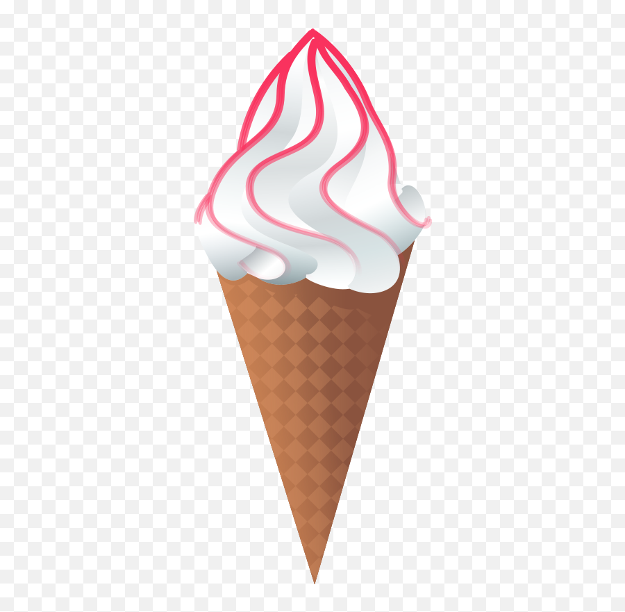 Ice Cream Cone Clip Art 4 Image 6 - Clipartix Clip Art Summer Ice Cream Emoji,Icecream Emoji