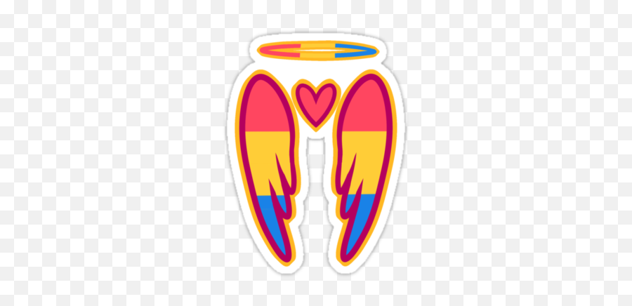 Pin On Isnu0027t That Neat - Pansexual Angel Wings Emoji,Pansexual Flag Emoji