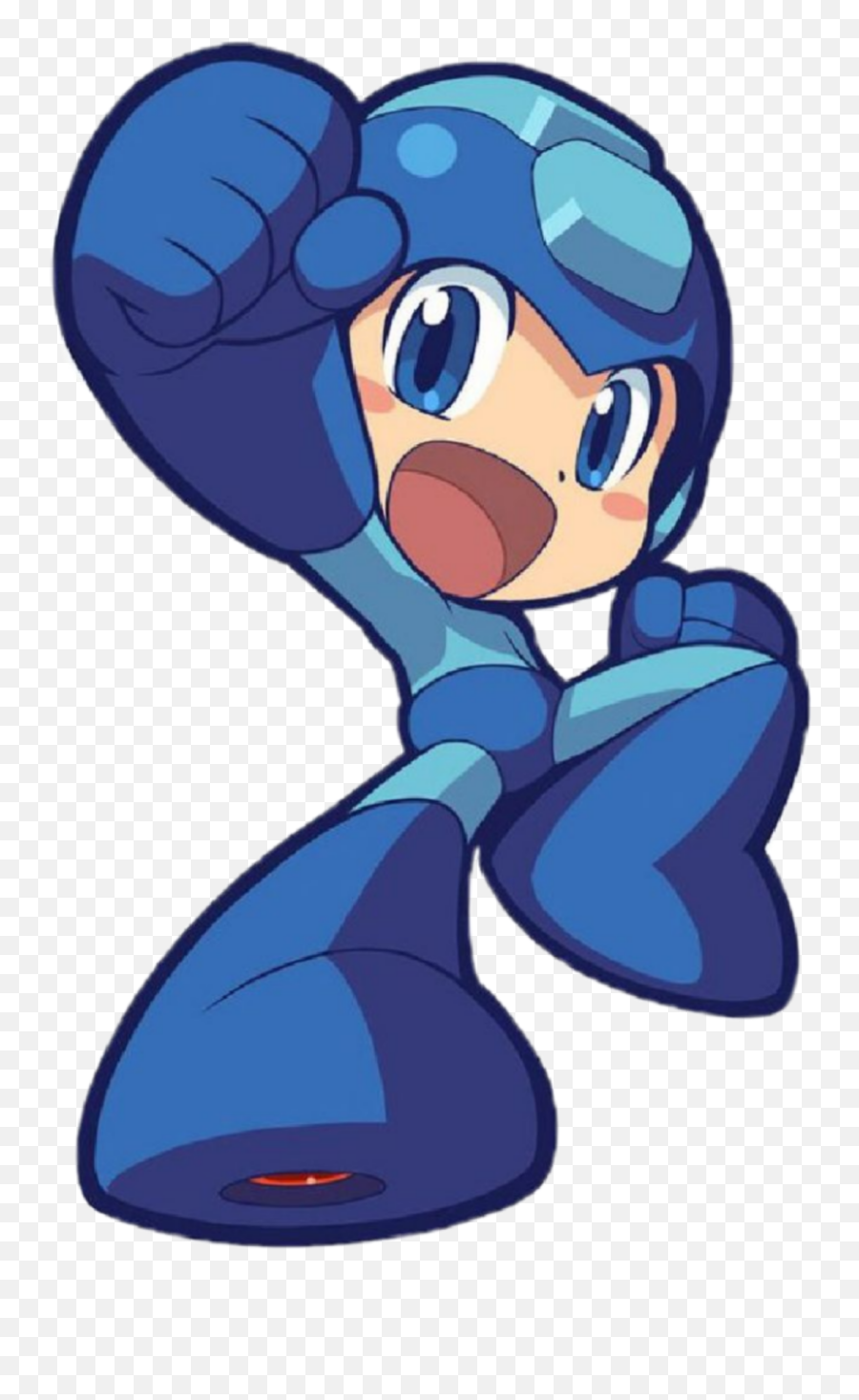 Megaman Capcom Nintendo Sticker By Spaniglishmx - Mega Man Powered Up Mega Man Emoji,Mx Emoji