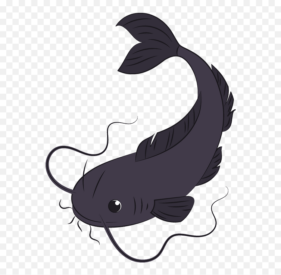 Catfish Clipart Free Download Transparent Png Creazilla - Catfish Clipart Emoji,Fish Hook Emoji