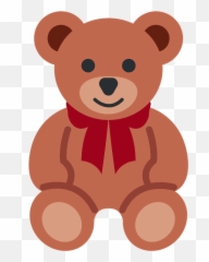Teddy Bear Emoji Clipart - Discord