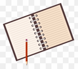 Notebook clipart Free download transparent PNG Creazilla - Horizontal Emoji