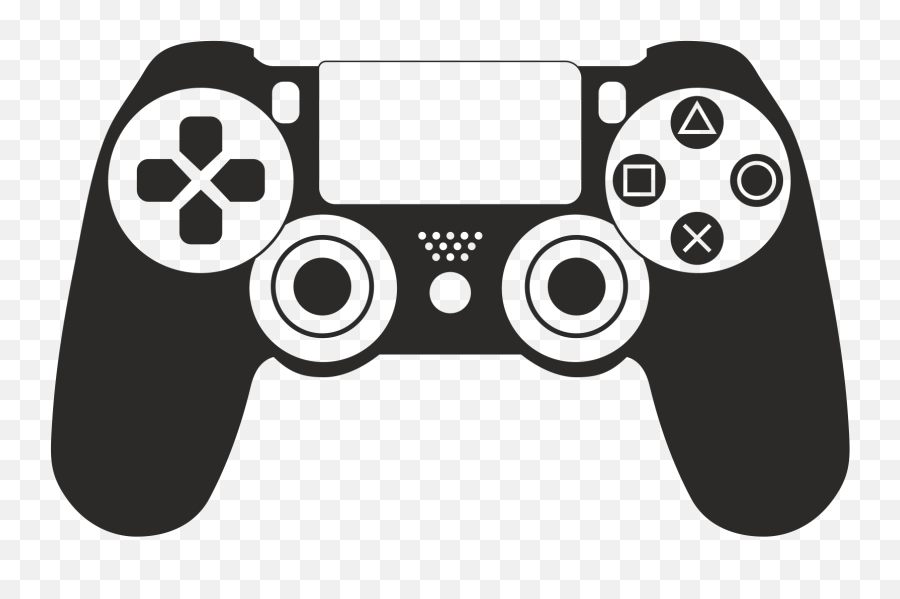 Playstation 4 Game Controllers Video Game Dualshock - Ps4 Controller Logo Png Emoji,Controller Emoji
