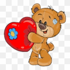 Teddy Bear Hugs Applications Sur - Teddy Bear Holding Heart Emoji,Bear Hug Emoji