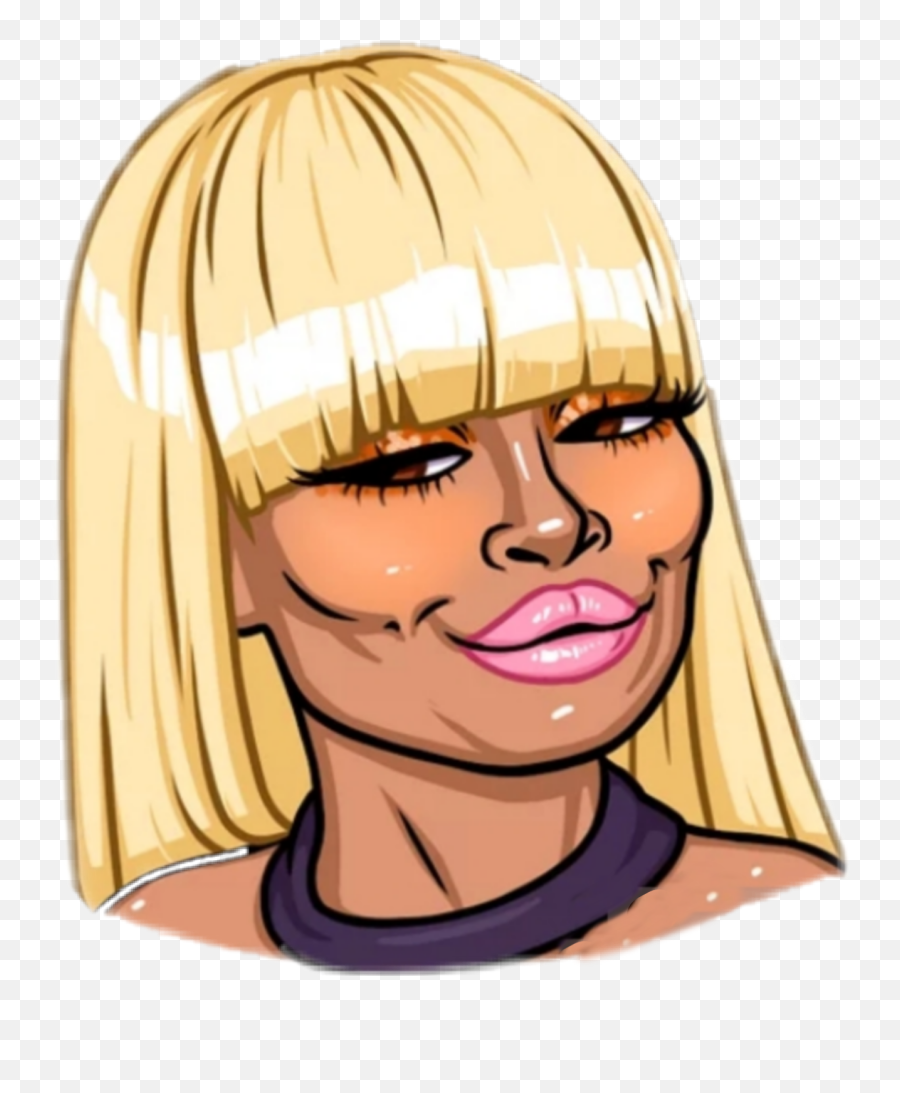 Girl Proud Arrogant Snobbish Swanky - Cartoon Emoji,Snooty Emoji
